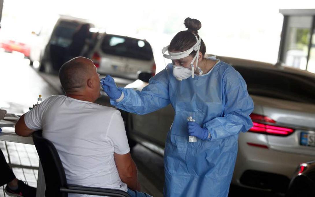 προμαχώνας τεστ κορωνοϊός