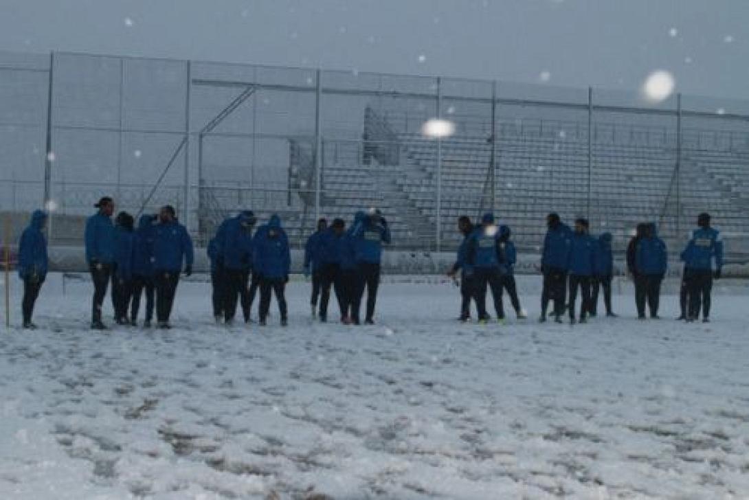  Προπόνηση στα χιόνια για τον Αστέρα! (βίντεο)
