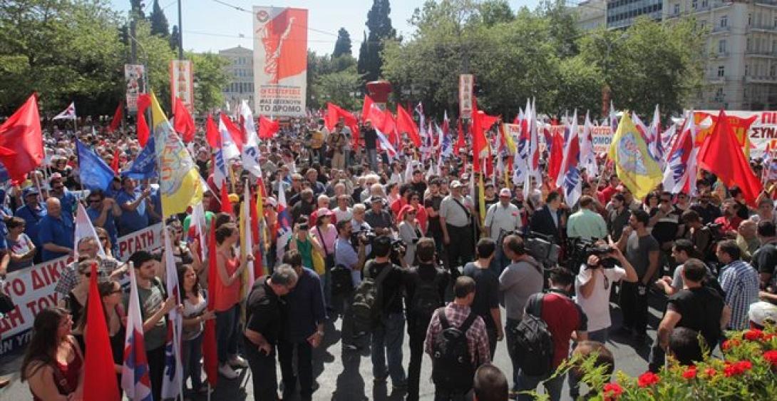 Αθήνα: "Οχι άλλη άνεργη Πρωτομαγιά"