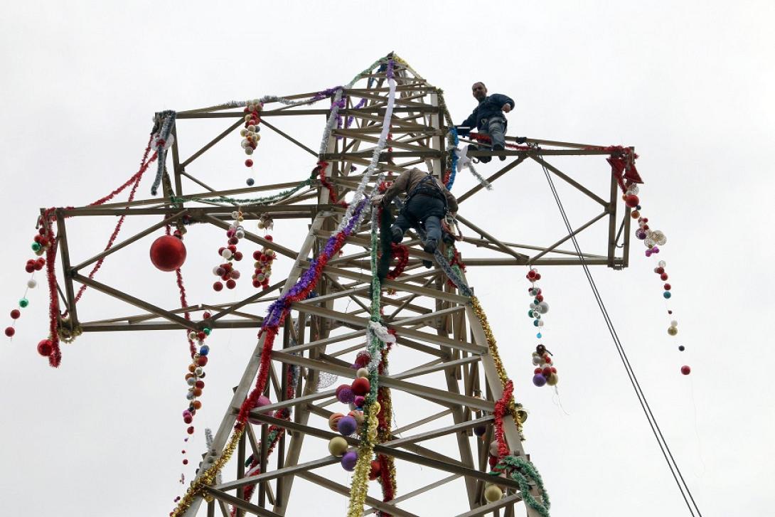 πυλώνας δεη χριστούγεννα