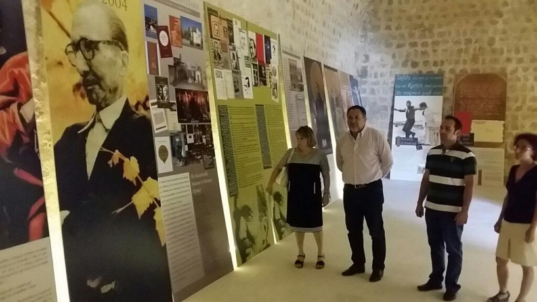 Προμήθεια εξοπλισμού για τη μόνιμη έκθεση Καζαντζάκη στη πύλη Ιησού