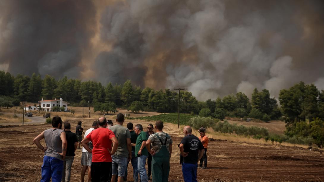 Πυρκαγιές στην Εύβοια
