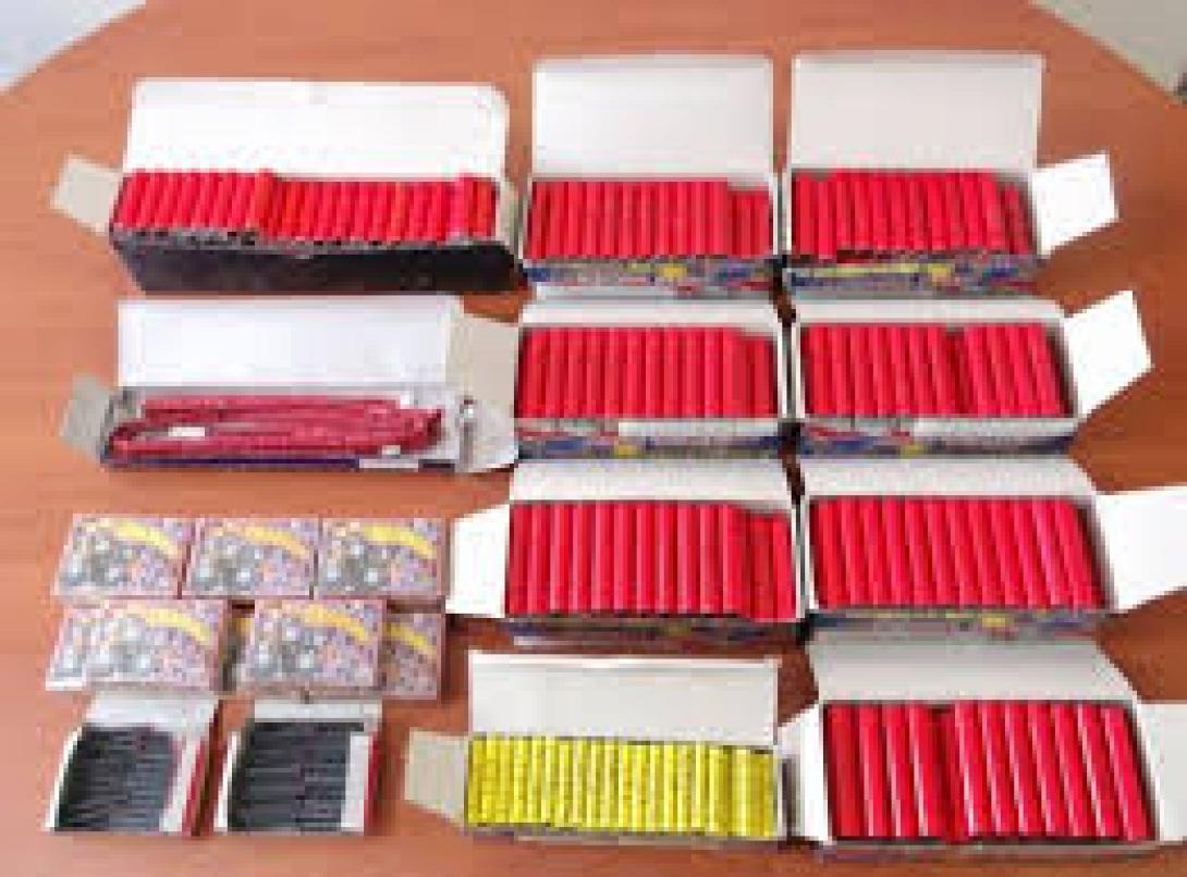 Χιλιάδες πυροτεχνήματα και κροτίδες κατασχέθηκαν σε Καβάλα και Σέρρες 