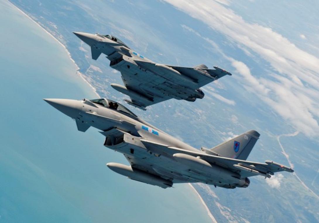 Σύγκρουση μικρού αεροσκάφους με Eurofighter