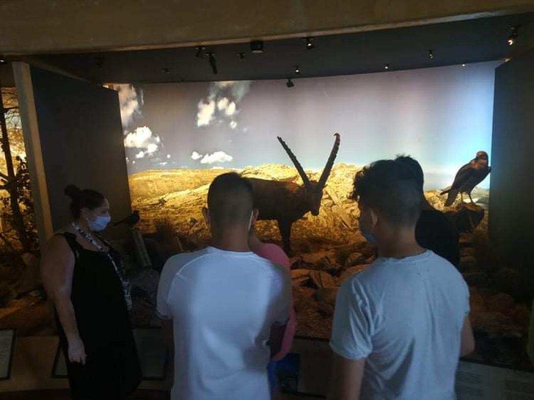 Τα παιδιά του Κέντρου Κοινωνικής Πρόνοιας Περιφέρειας Κρήτης στο Μουσείο Φυσικής Ιστορίας