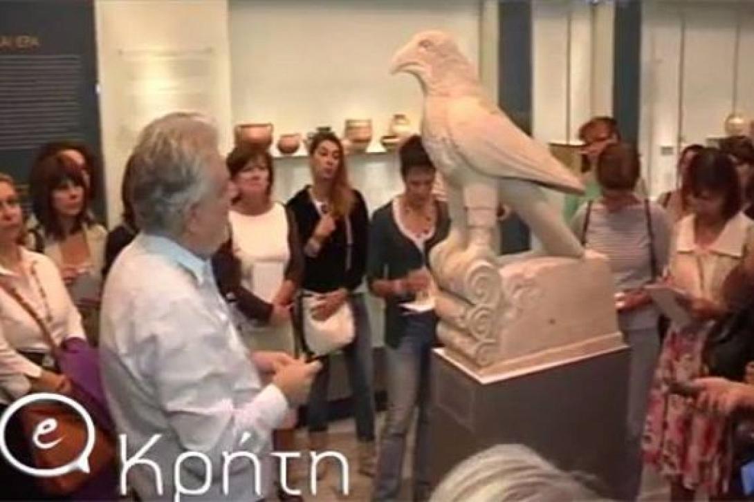 Συνταξιοδοτήθηκε αλλά "παλεύει" ακόμα για το Μουσείο ο Γ. Ρεθυμνιωτάκης 