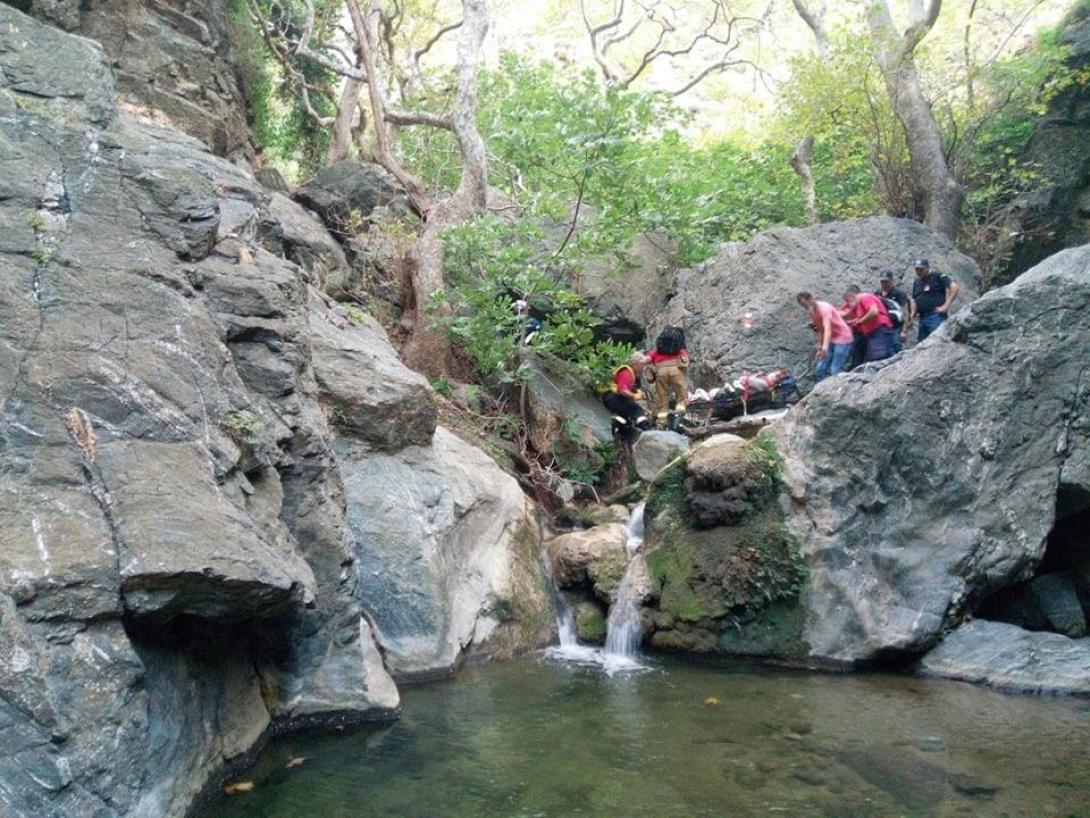 φαράγγι ρίχτη διάσωση