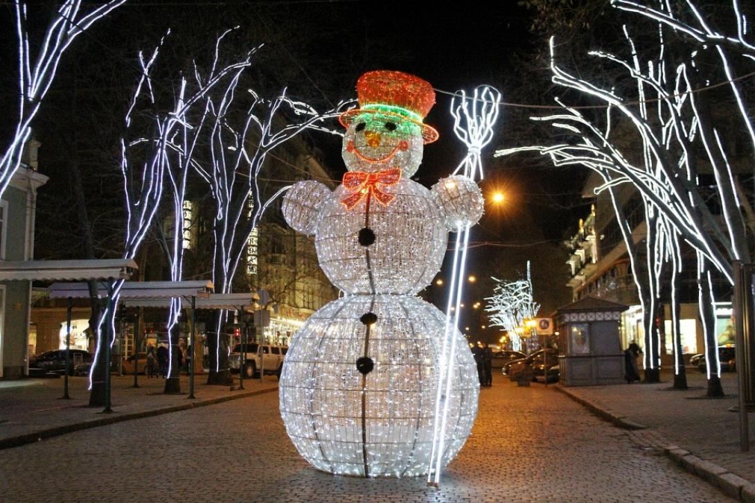 χιονάνθρωπος Χριστούγεννα