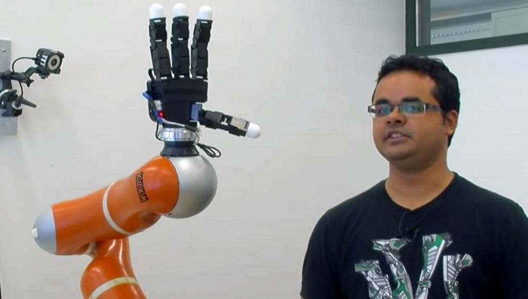 Το ρομπότ που τα πιάνει στον... αέρα!