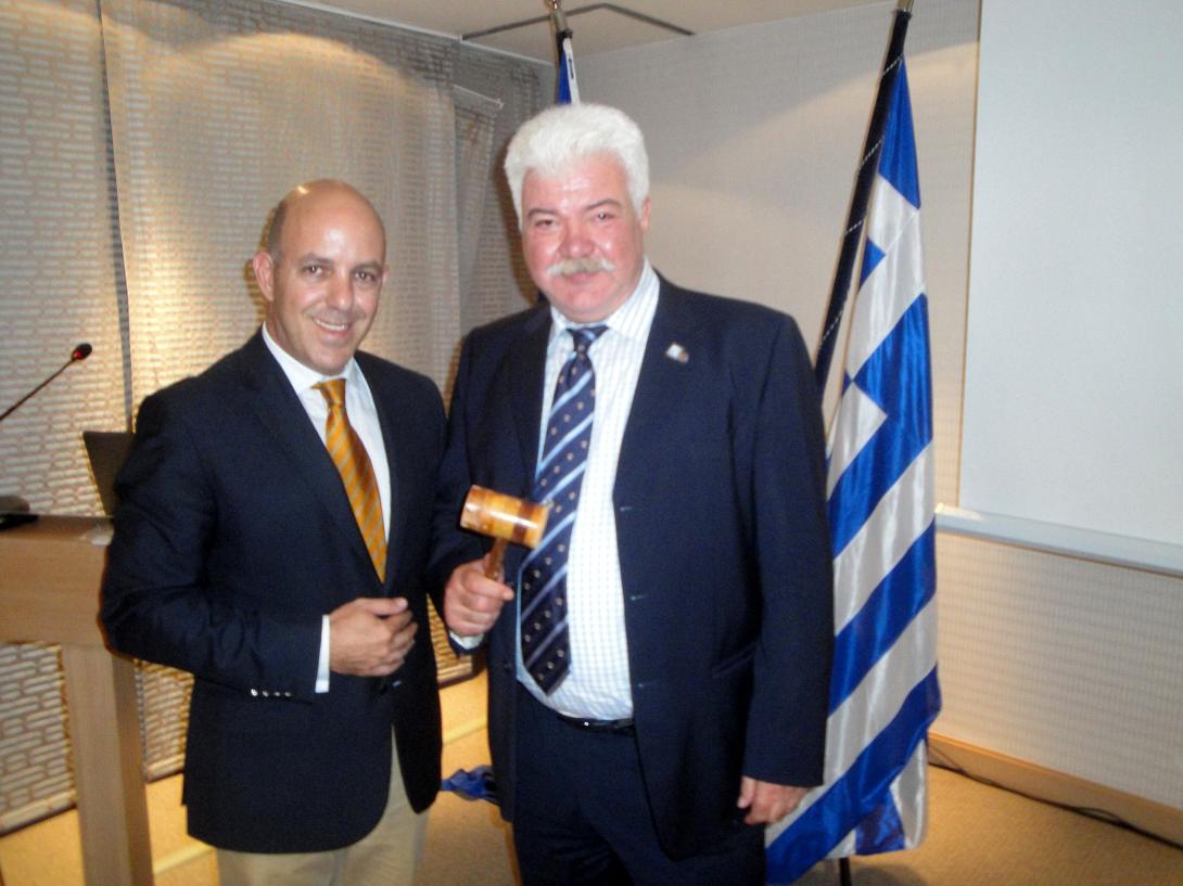 Ναύαρχος ε. α. ο νέος πρόεδρος του Ροταριανού ομίλου Ηρακλείου