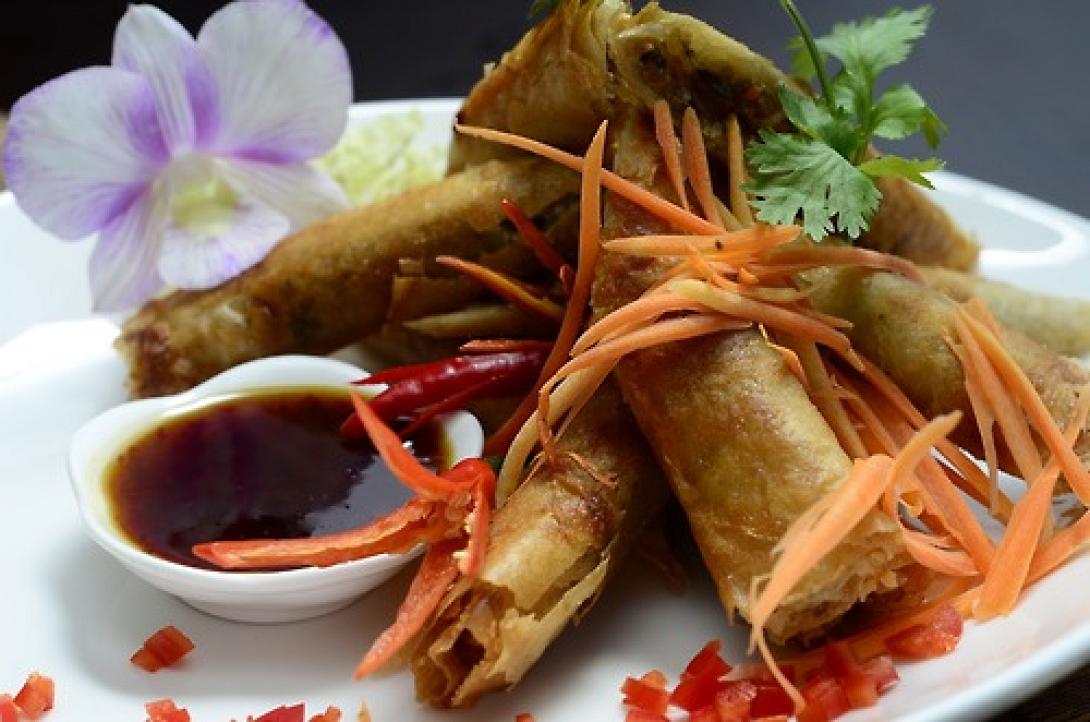 Φλογέρες με σάλτσα μελιού