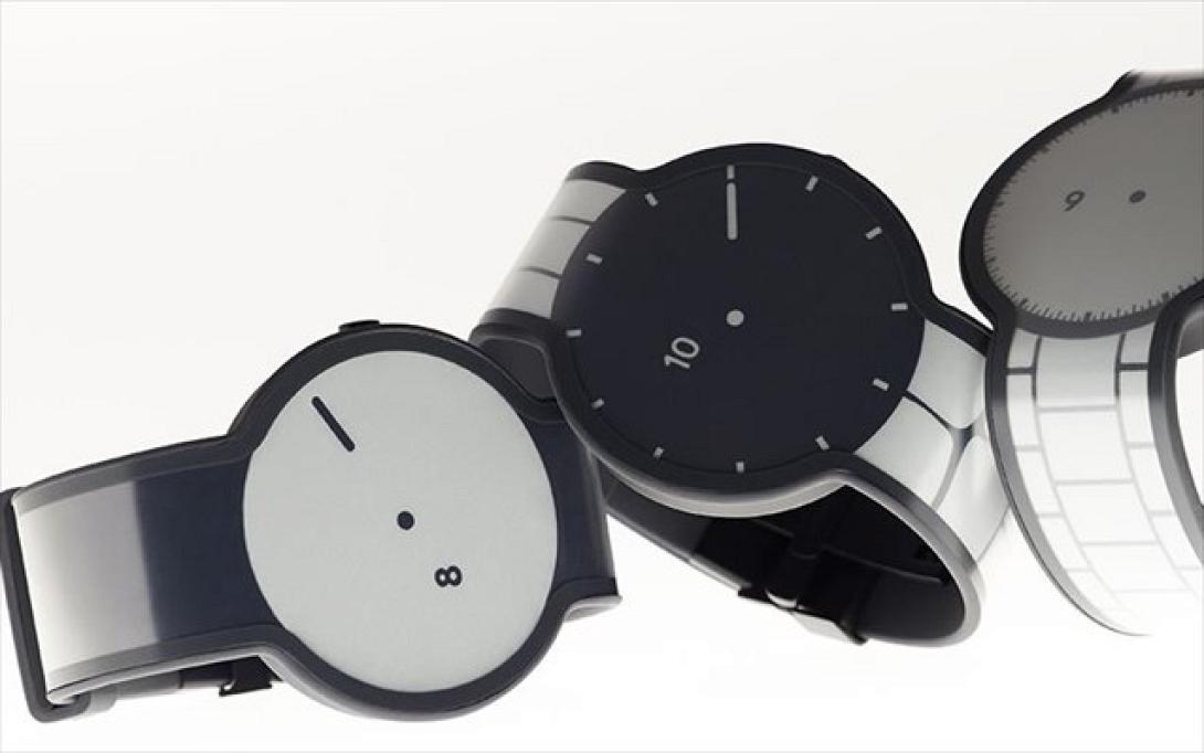 Ρολόι χειρός από ... ηλεκτρονικό χαρτί (βίντεο)