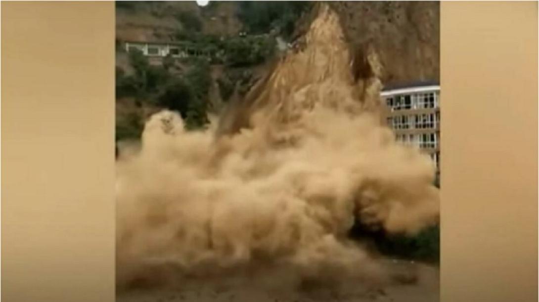 κατολισθηση κινα