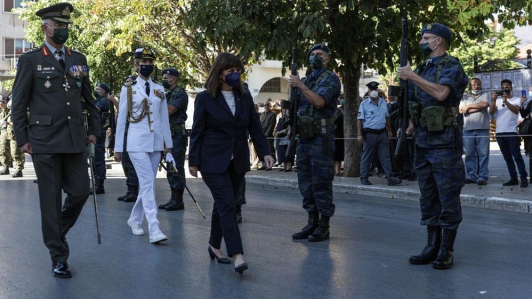 Η Κ. Σακελλαροπούλου στις εκδηλώσεις για την άλωση της Τριπολιτσάς