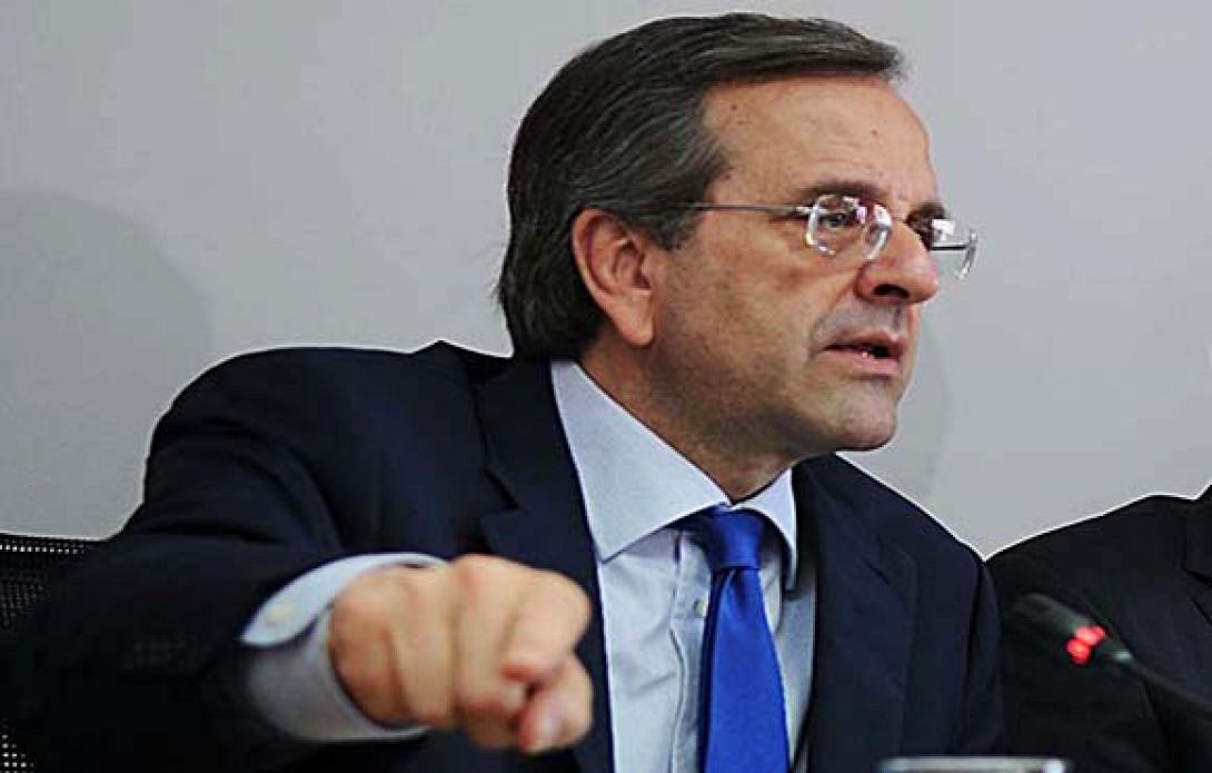WSJ: Ο Σαμαράς προσπαθεί να τρομάξει τους Έλληνες