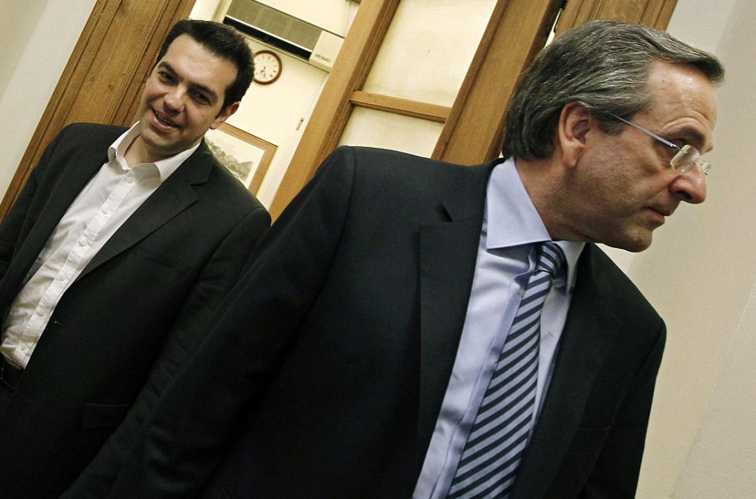 Συγχαρητήρια Αντώνη Σαμαρά σε Αλέξη Τσίπρα