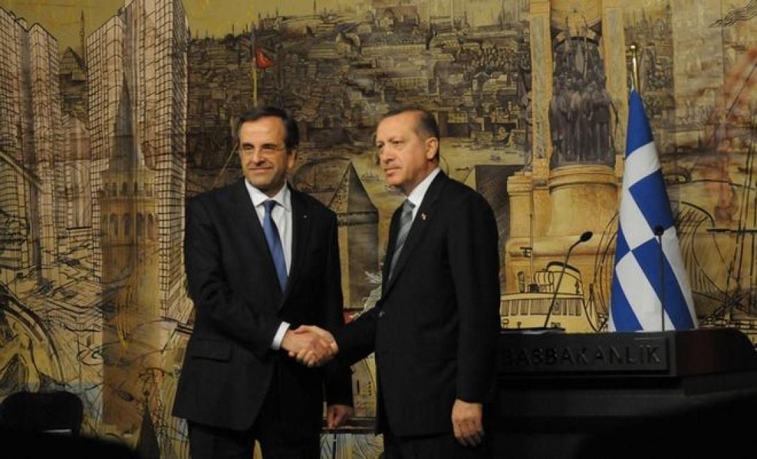 Συνάντηση Σαμαρά - Ερντογάν στην Ουαλία