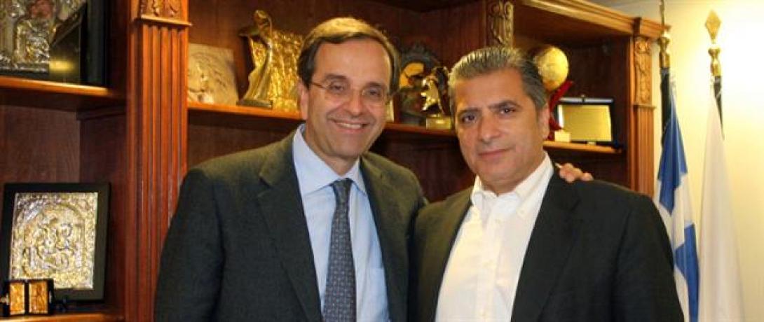 Συγχαρητήρια Σαμαρά στον νέο πρόεδρο της ΚΕΔΕ Γιώργο Πατούλη