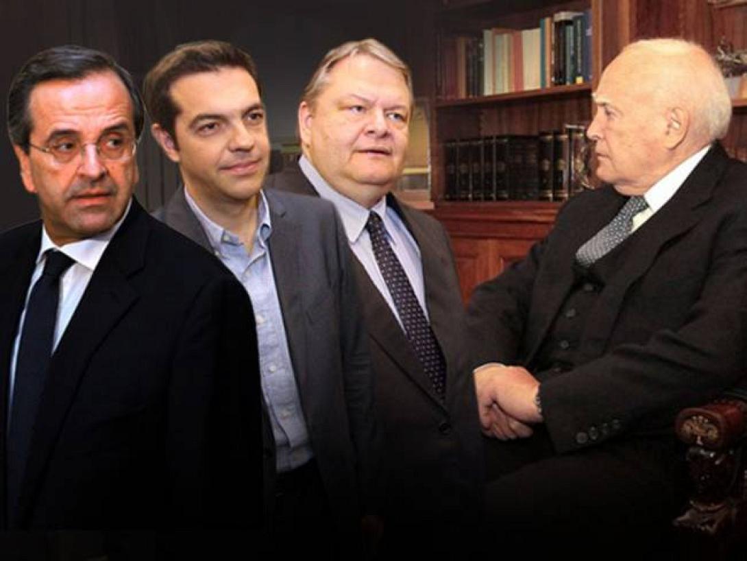 Σε εξέλιξη η συνάντηση Σαμαρά - Βενιζέλου