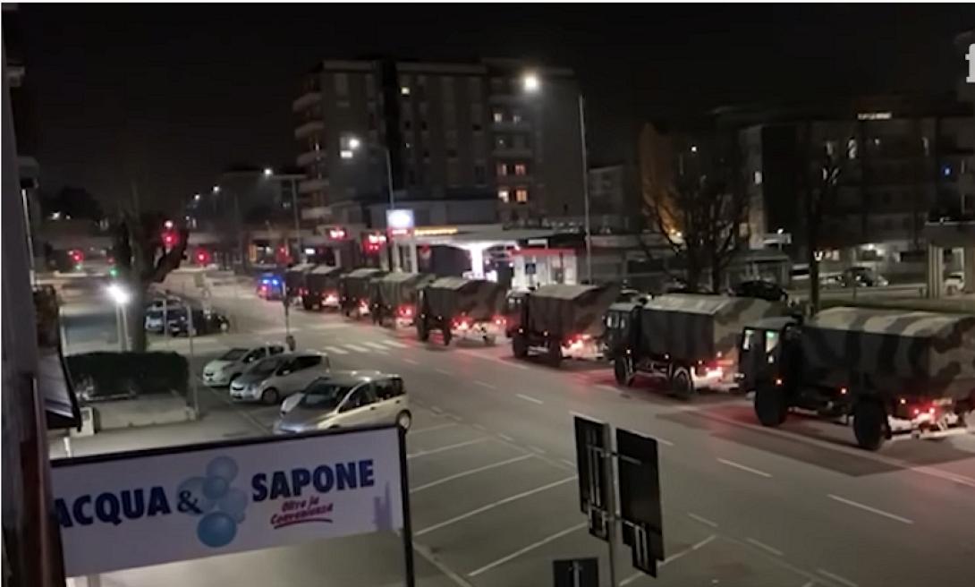 Ιταλία-στρατιωτικο κονβόι