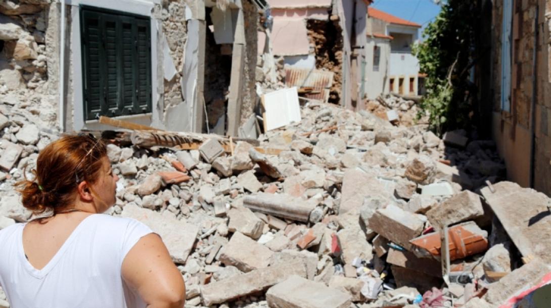 Σεισμος Λέσβος