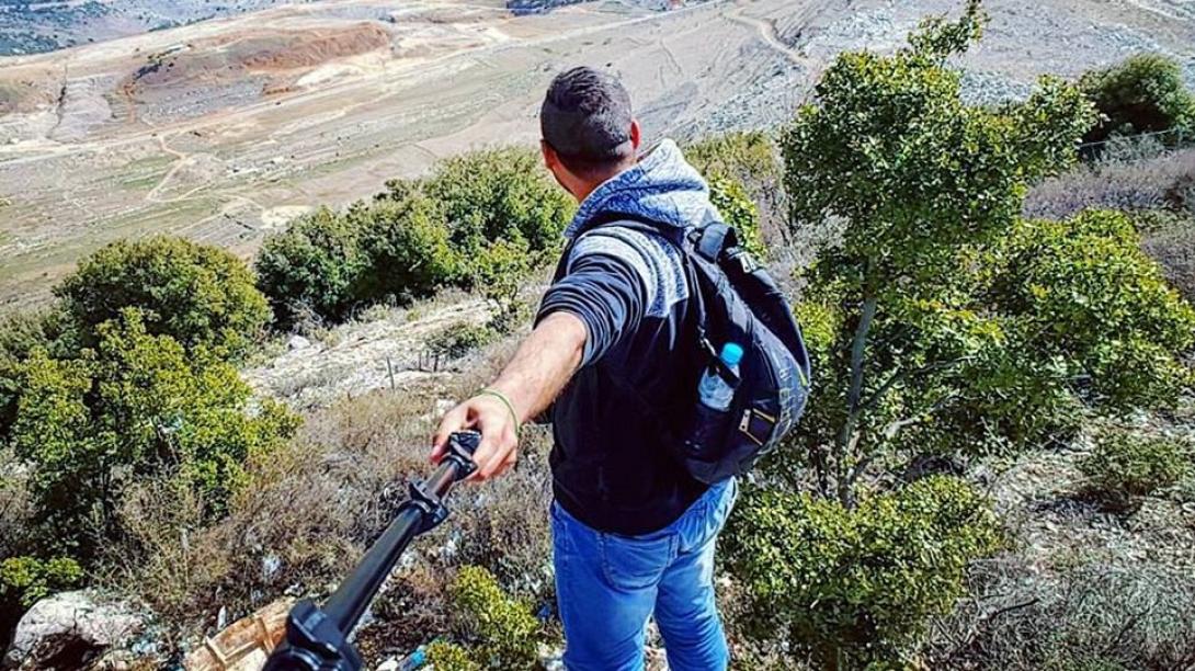 selfie γκρεμός