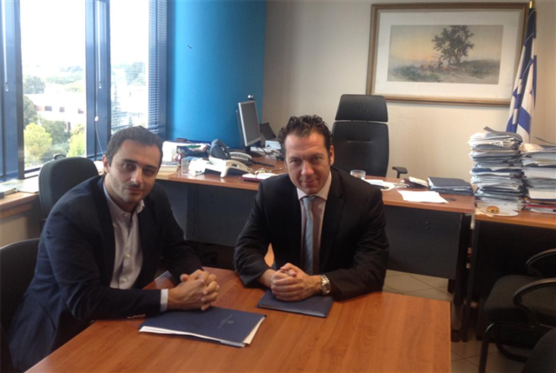 Συνάντηση Μ. Σενετάκη με τον Ειδικό Γραμματέα Αγροτικής Ανάπτυξης