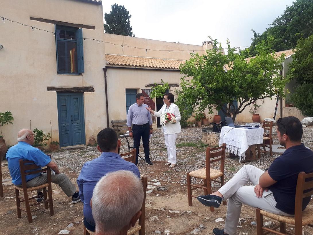 Εκδήλωση προγράμματος "Ξενάγηση στο Κρητικό παρελθόν"