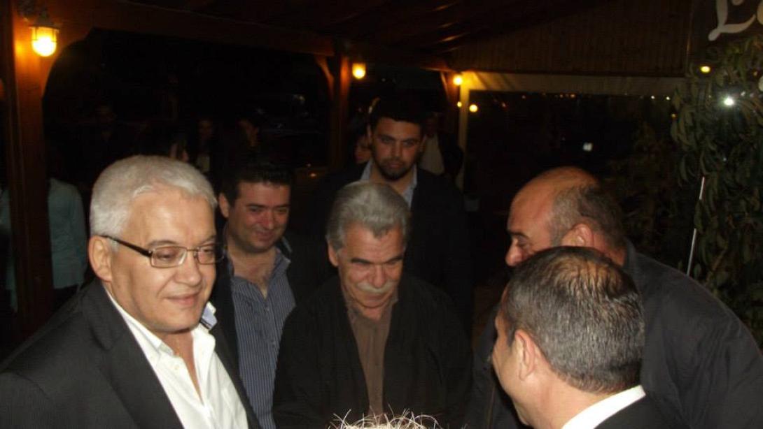 Στη Νέα Αλικαρνασσό ο Αντίπας Σηφάκης 