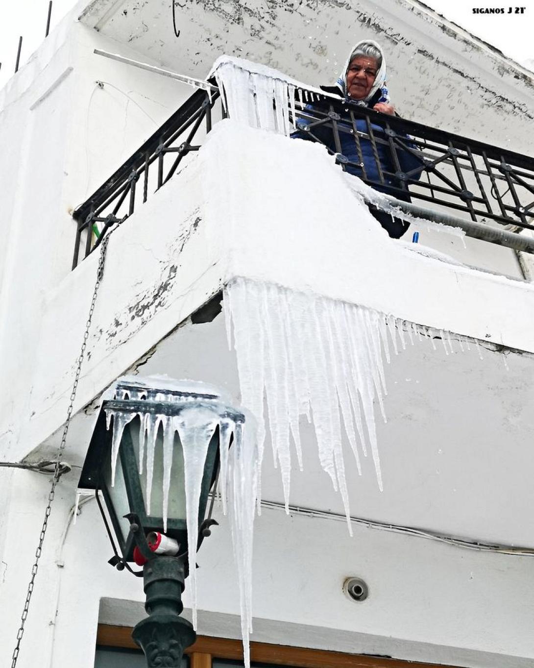 χιόνια οροπέδιο λασιθίου