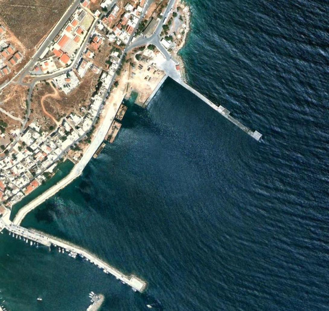 Έργα στο Λιμάνι Σητείας