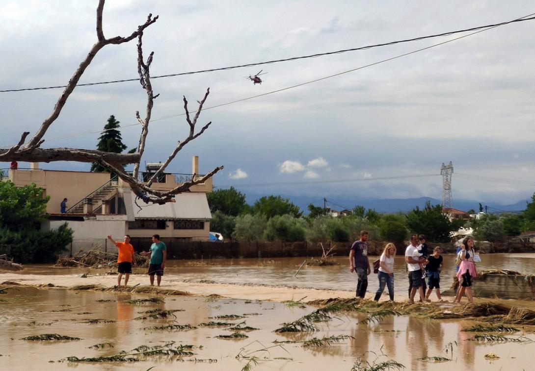 εύβοια πλημμύρες
