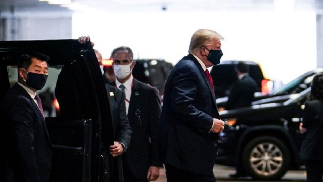 Τραμπ - επίσκεψη στο νοσοκομείο