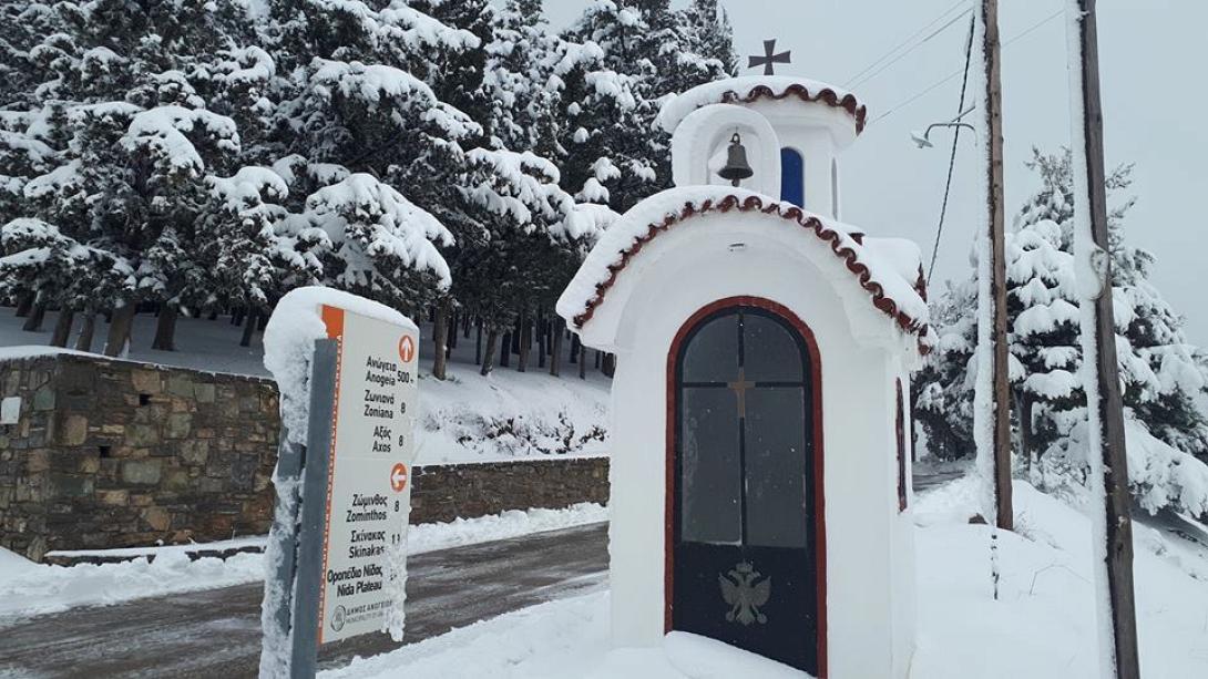 ανώγεια χιόνια 2019