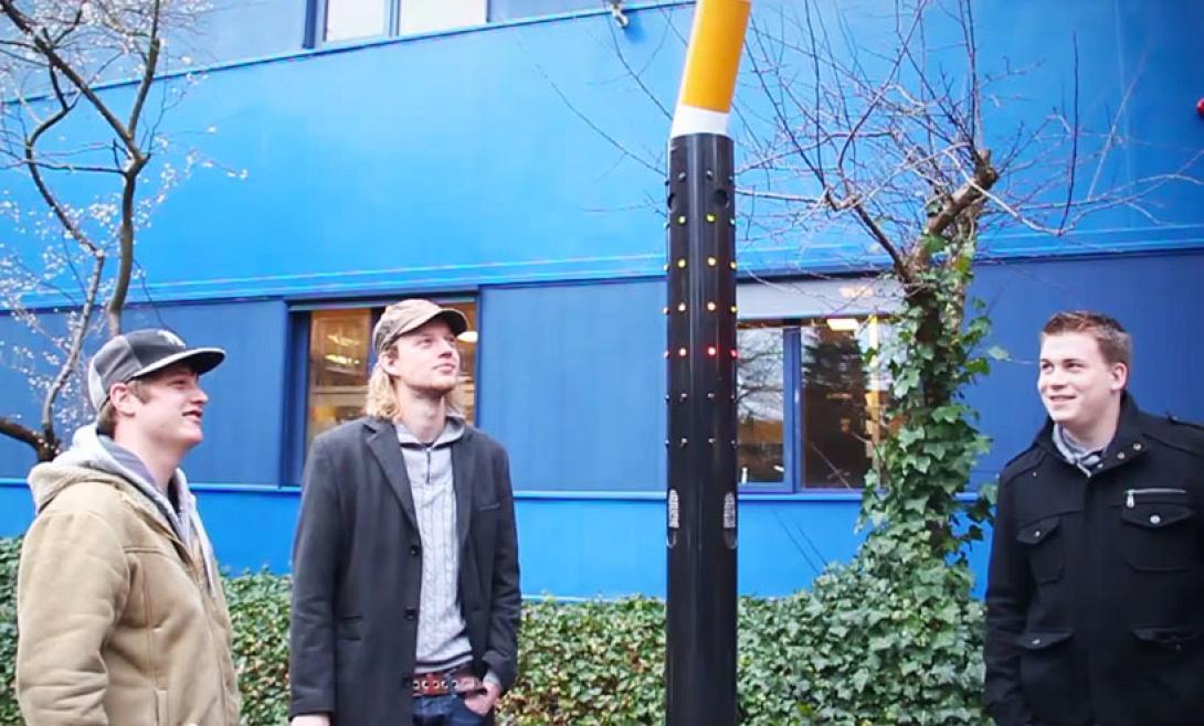 Γλυπτό τασάκι για τα αποτσίγαρα (βίντεο)