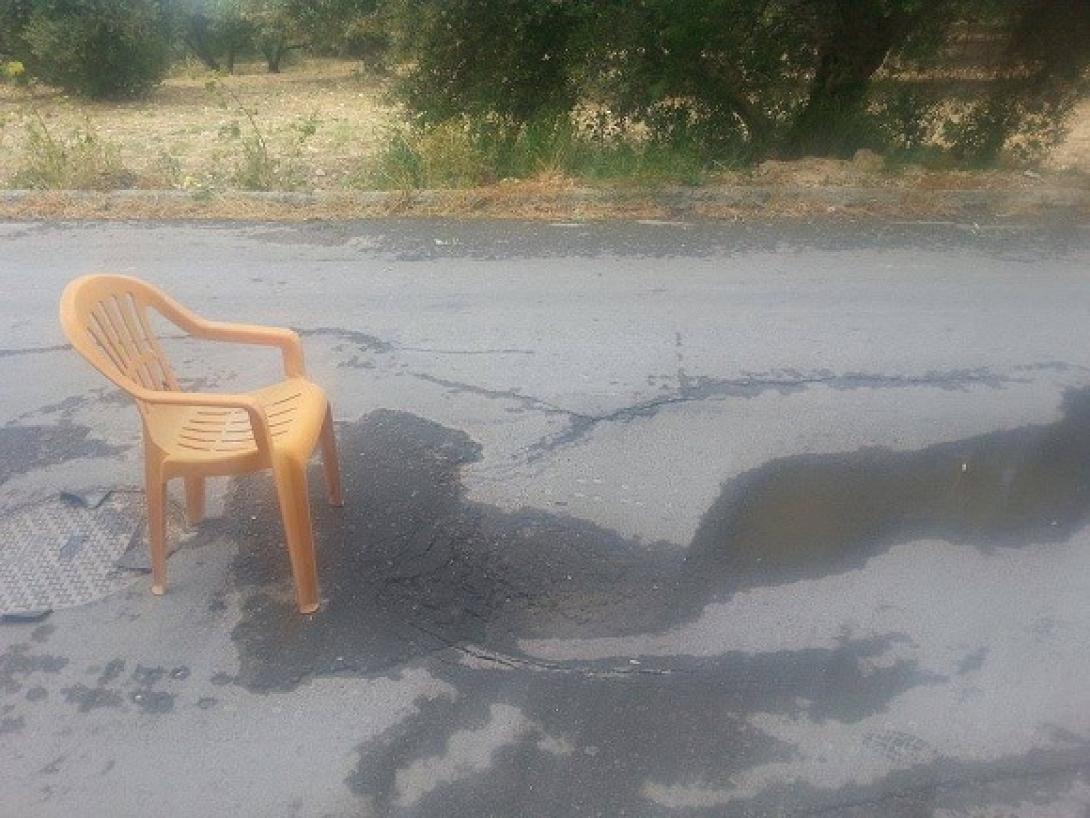 Επικίνδυνο σημείο για τους οδηγούς στη Φορτέτσα