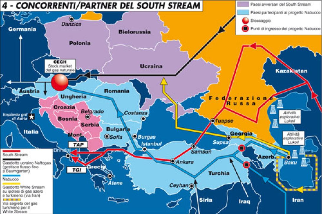 "Καμία πρόοδος για τον αγωγό south stream" όσο η Ρωσία δεν αλλάζει στάση για την Ουκρανία