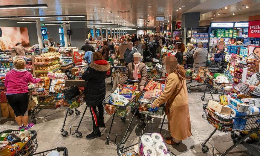 σούπερ μάρκετ κορωνοϊός