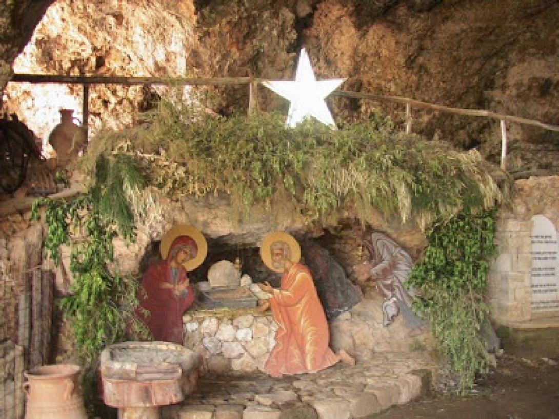 σπηλια αναπαρασταση χανια