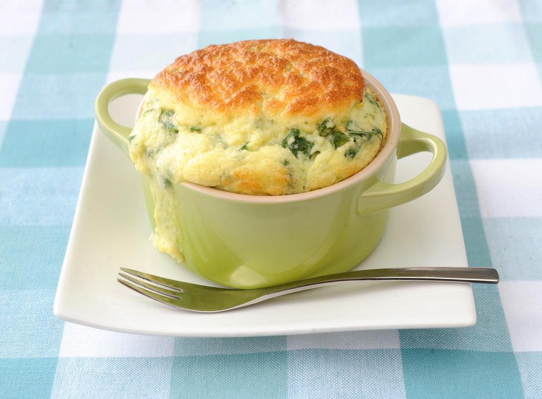 Σουφλέ με σπανάκι