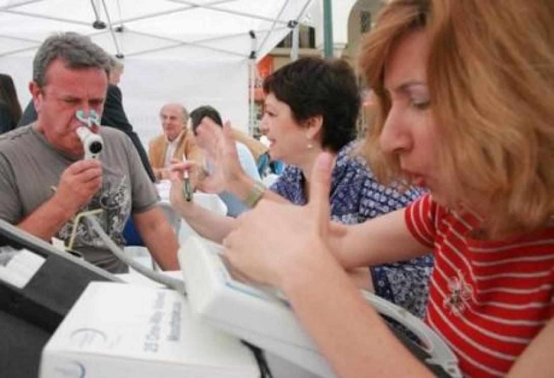 Δωρεάν σπιρομέτρηση σε υπαλλήλους του δήμου Ηρακλείου