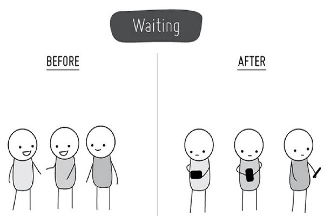 Πως ήταν η ζωή πριν και μετά τα κινητά...