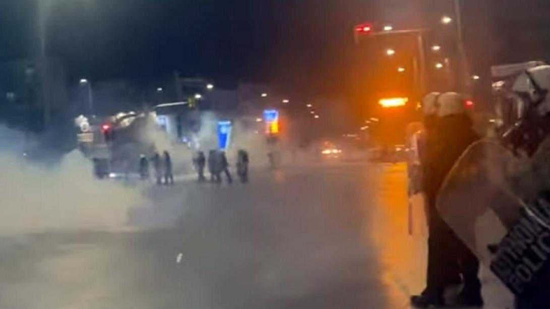 Σταυρούπολη Θεσσαλονίκης - επεισόδια σε πορεία για το ΕΠΑΛ