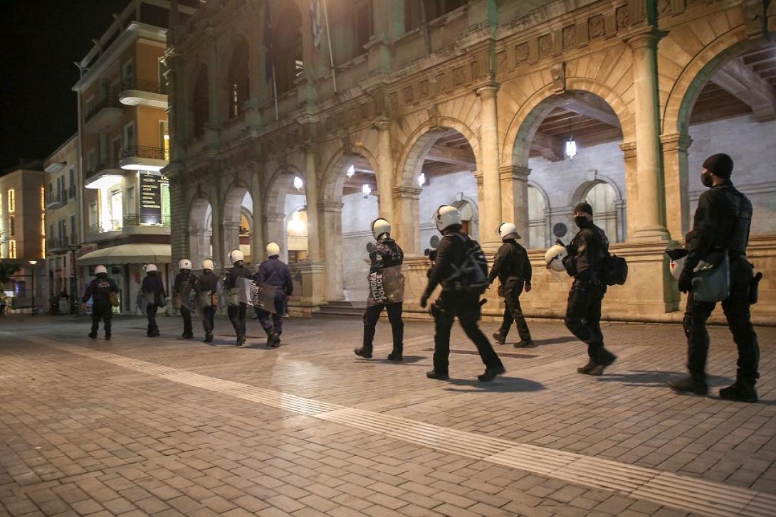 αστυνομία πολυτεχνείο επεισόδια ηράκλειο