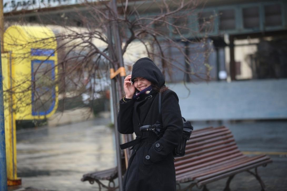 Κρύο, βροχή και αέρας στο Ηράκλειο