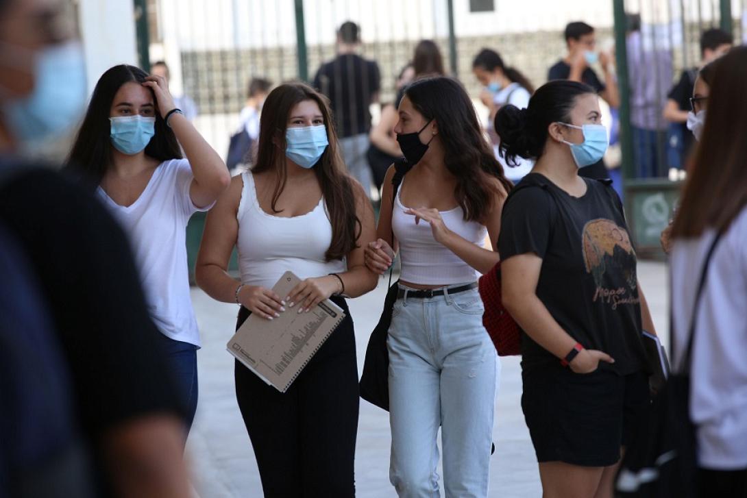 Ηράκλειο σχολεία μάσκες