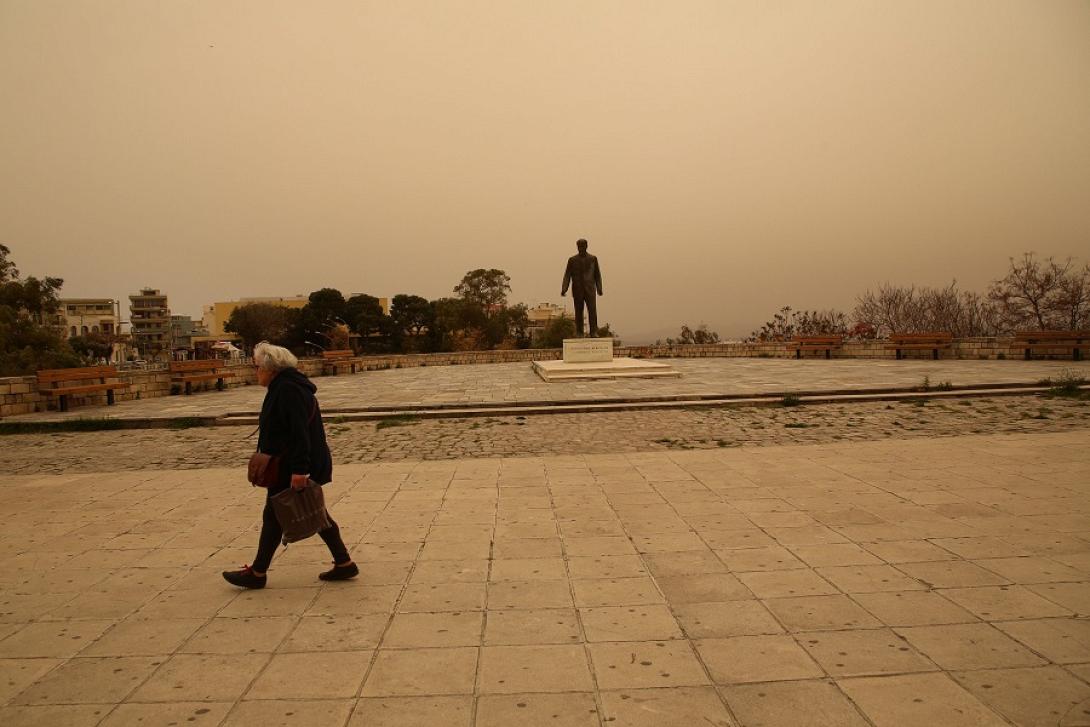 ηράκλειο αφρικανική σκόνη