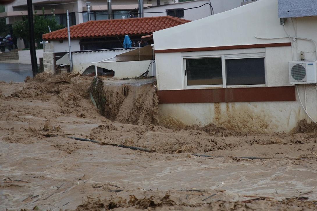 κακοκαιρία δήμος Χερσονήσου