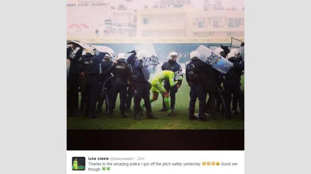 Στιλ: ''Ευχαριστώ την ... αστυνομία που κατάφερα να φύγω σώος''