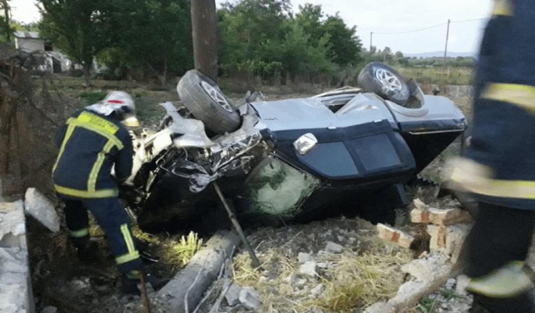  σοβαρό τροχαίο με εγκλωβισμό